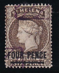 St. Helena 1894 SC 38 Used 