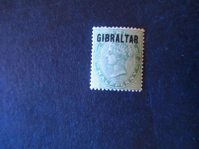 Gibraltar #1 Mint Hinged- (AZ7) WDWPhilatelic! 