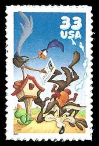 PCBstamps   US #3392a 33c Road Runner/Wile Coyote, MNH, (1)