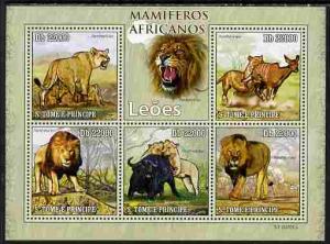 St Thomas & Prince Islands 2010 Animals of Africa - L...