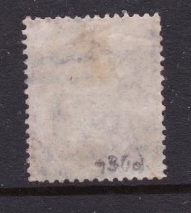 Great Britain an 1865 QV 4d plate 10 used