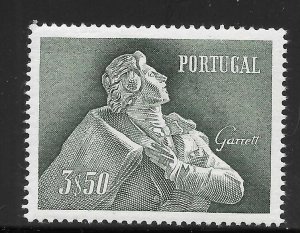 Portugal Scott 826 MNHOG - 1957 3.50e J B Almeida Garrett, Poet - SCV $10.00