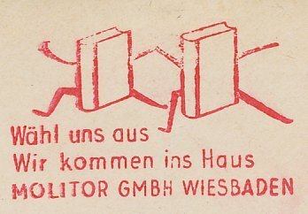 Meter cut Germany 1956 Book 