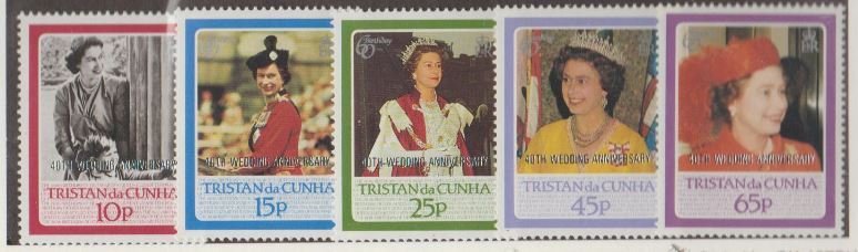 Tristan da Cunha Scott #429-433 Stamps - Mint NH Set