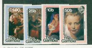 Gambia 371-4 MNH BIN$ 1.70