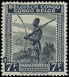 BELGIAN CONGO   #223 USED (1)