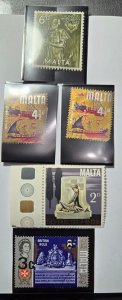 Stamp Malta 1962-72 MNH #289 & 404 used #319 (x2) & 448