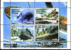 CONGO SHEET TITANIC SHIPS