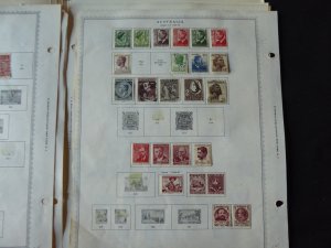 Australia 1909-1974 Stamp Collection on Album Pages