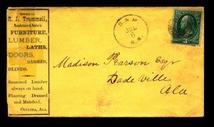 1800s S & M RR RPO Advert (Repaired) Cover 425-A-2 - L15707