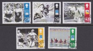 ISLE OF MAN 2004 Olympic Games set fine used................................W732