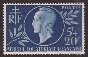 French Equatorial Africa  AEF Scott B38 MNH** Red Cross stamp