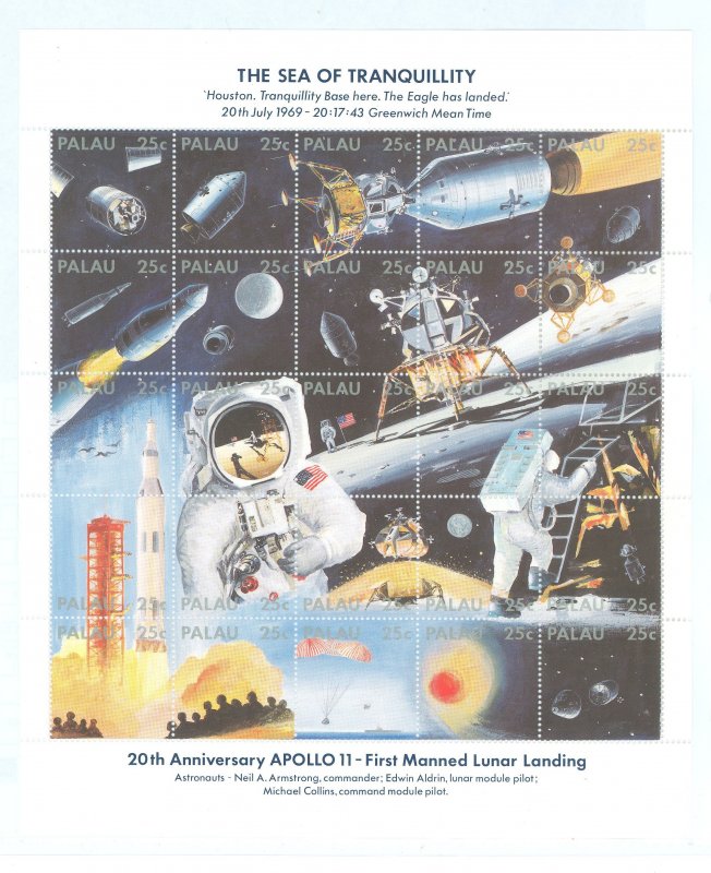 Palau #218 Mint (NH) Souvenir Sheet