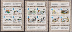 PENRHYN - 1979 INTERNATIONAL YEAR OF THE CHILD - set of 3 MIN/SHT MINT NH