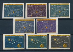 [96946] Paraguay 1962 Space Travel Weltraum Planets Imperf. MNH