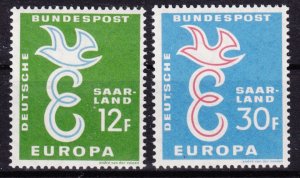 SAAR 1958 Sc#317-318 Mi#439-440 mnh (DR1521)