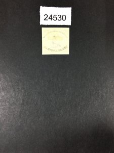 US STAMPS # 1 AMERICAN LETTER MAIL TRIAL COLOR PROOF ON INDIA CAT. $ LOT #24530