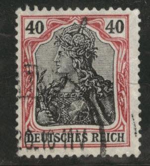 Germany Scott 72 used 1902 Deutsch Reich Germania 