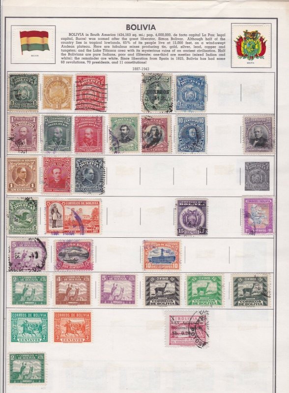 Bolivia Stamps Ref 15042