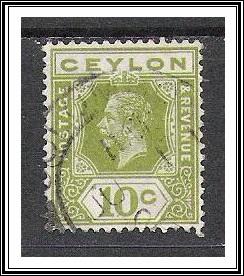 Ceylon #233 KG V Used