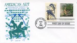 1998 Audubon American Art (Scott 3236e) Gamm Combo  FDC