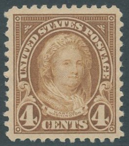 Scott #556 Mint, VF, Extra light hinge