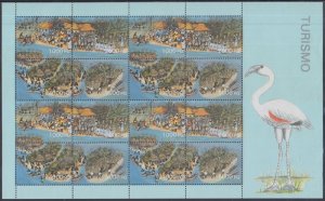 GUINEA-BISSAU  Sc# 950a-d MNH SOUVENIR SHEET of 4 SETS X 4  PROMOTING TOURISM