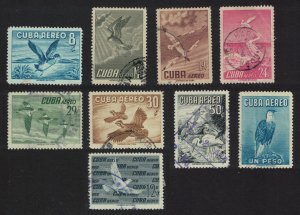 Caribic Birds 9v 1956 Canc SG#772=84