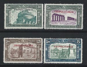 1930 TRIPOLITANIA, No. 69/72 Militia IIIa 4 MNH Values**