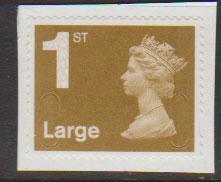 GB QE II Machin SG U2960 - 1st Large Gold  - MA11 -  No Source  