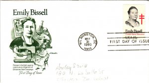 US 1823 Emily Bissell Artmaster Pencil FDC