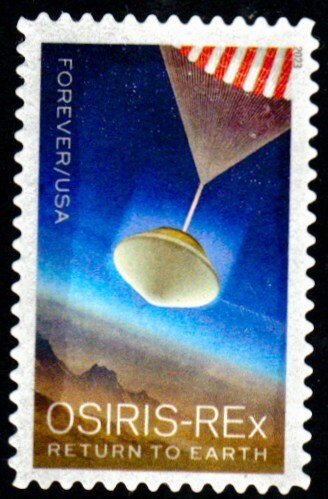 SC# 5820 - (66c) - Osiris-Rex - NASA 7 year mission - Used Single - Off Paper