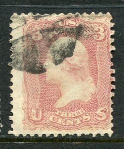 US Lot 5567 US Postage 1861 Scott A25 - 64 3 Cent Pink no Grill Perf 12 Stamp 