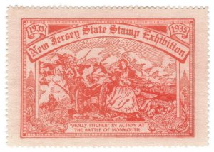 (I.B) US Cinderella : Philatelic Exhibition (New Jersey 1935)