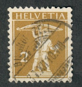 Switzerland #149 used single