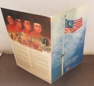 Malaysia 46th Independence Celebration 2003 Flag (Folder) *limited