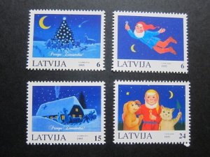 Latvia 1995 Sc 409-412 set MNH