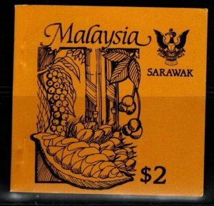 SARAWAK SGSB3 1987 AGRICULTURAL BOOKLET MNH