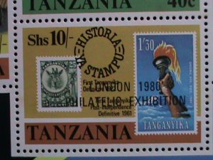 TANZANIA-1979-SC#144a CENTENARY-DEATH OF SIR ROWLAND HILL  MNH-S/S-VERY FINE