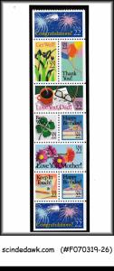 UNITED STATES - 1987 SCOTT#2267-74 SPECIAL OCCASIONS STAMPS BOOKLET MNH