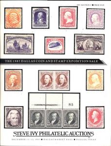 The 1987 Dallas Coin and Stamp Exposition Sale, Ivy Dalla...