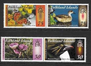 FALKLAND ISLANDS SG1273/6 2013 COLOUR IN NATURE (2nd SERIES) MNH