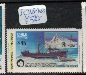 Chile SC 765-765b MNH (8ebh)