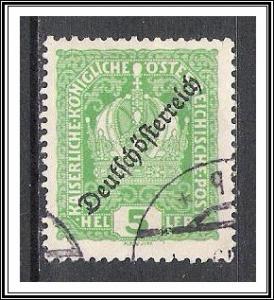 Austria #182 Crown Overprinted Used