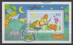 Germany 1995 Sc#1908 Mi#SS 34 used (BU1457)