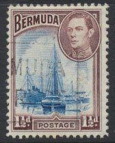 Bermuda  SG 111 SC# 119 Used  see details and scan