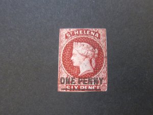 St Helena 1863 Sc 8 FU