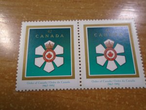 Canada  # 1446i  Identical pair  MNH