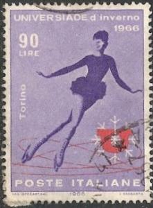 Italy 928 (used) 90l Winter University Games, skater