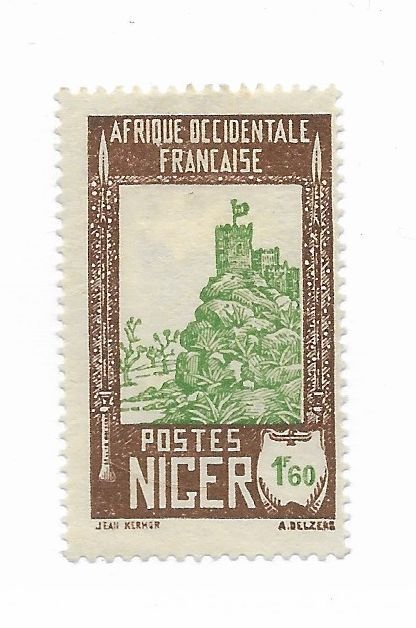 French Niger #63 MH - Stamp - CAT VALUE $1.75